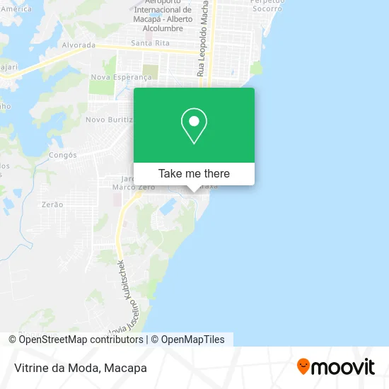 Vitrine da Moda map