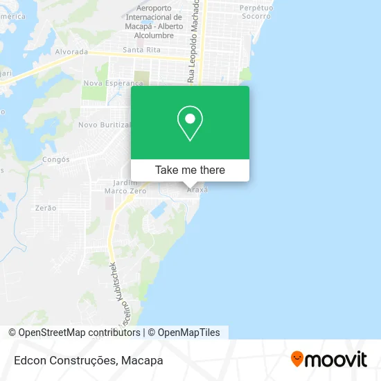 Edcon Construções map