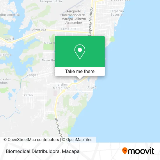 Biomedical Distribuidora map