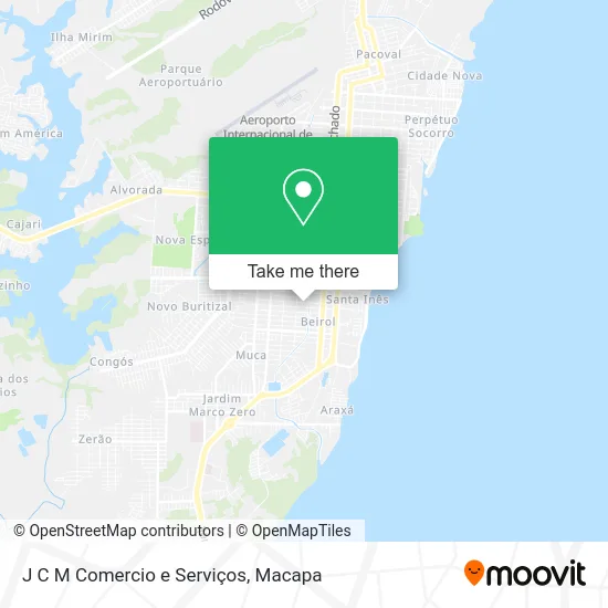 J C M Comercio e Serviços map