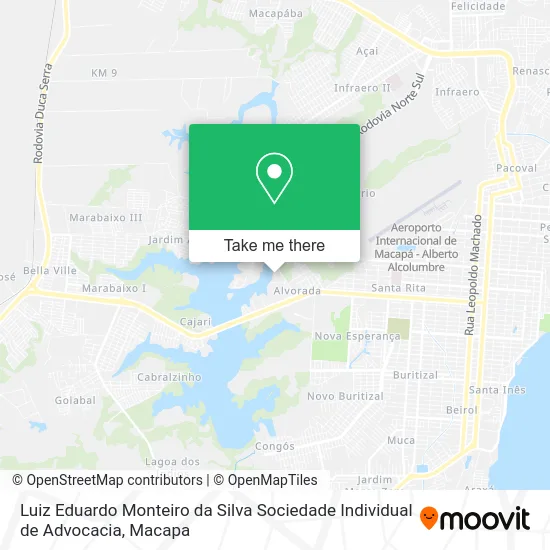 Luiz Eduardo Monteiro da Silva Sociedade Individual de Advocacia map