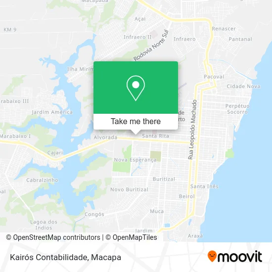 Kairós Contabilidade map