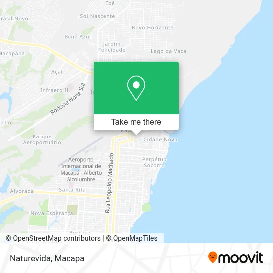 Naturevida map