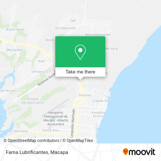 Fama Lubrificantes map