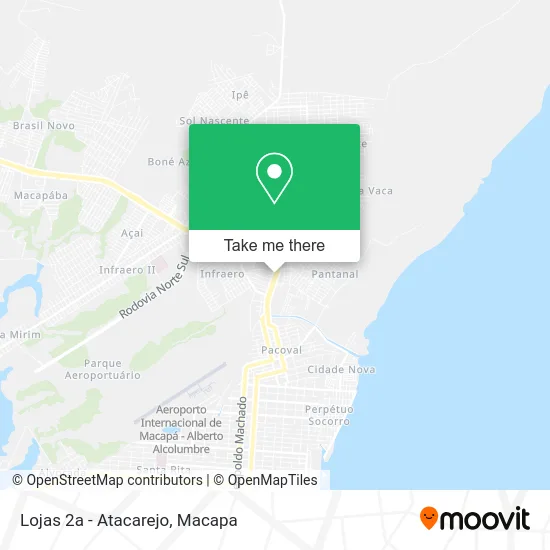Lojas 2a - Atacarejo map