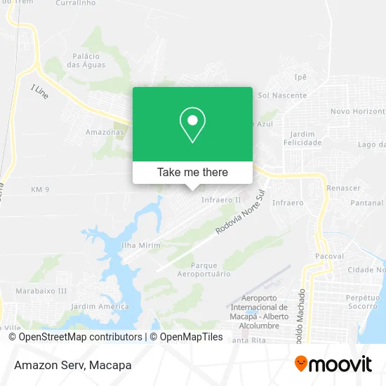 Amazon Serv map