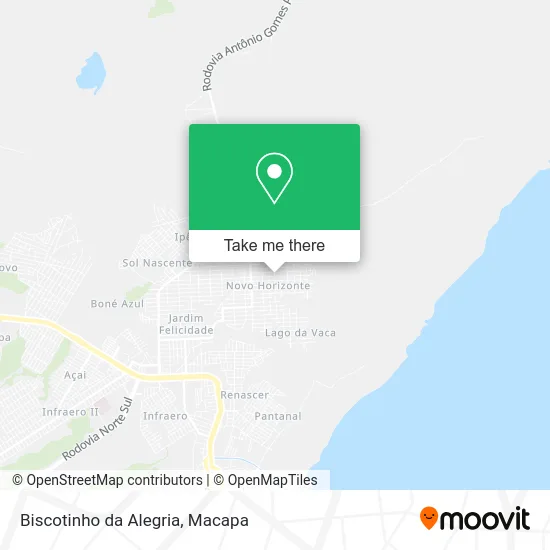 Biscotinho da Alegria map