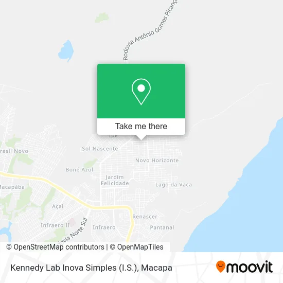 Kennedy Lab Inova Simples (I.S.) map