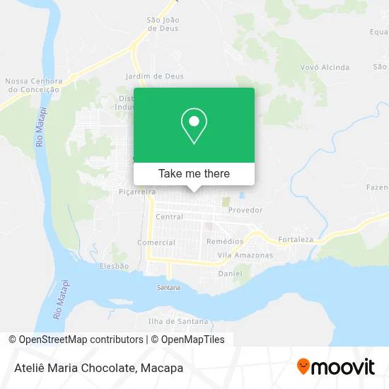 Ateliê Maria Chocolate map