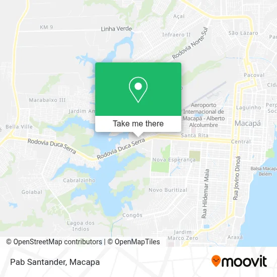 Pab Santander map