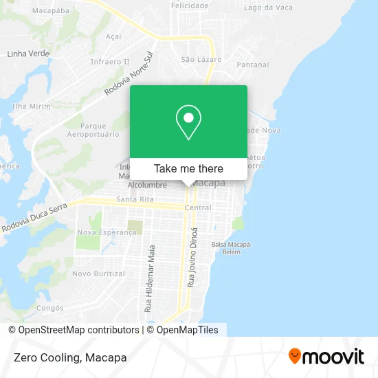 Zero Cooling map