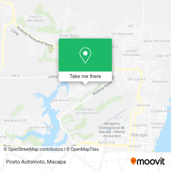Posto Automoto map
