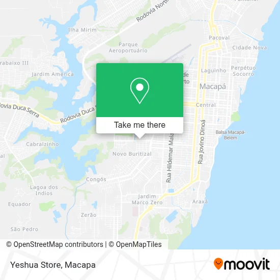 Yeshua Store map