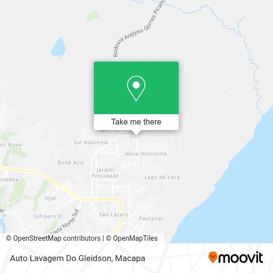 Auto Lavagem Do Gleidson map