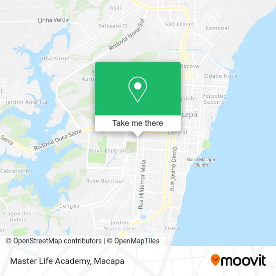 Master Life Academy map