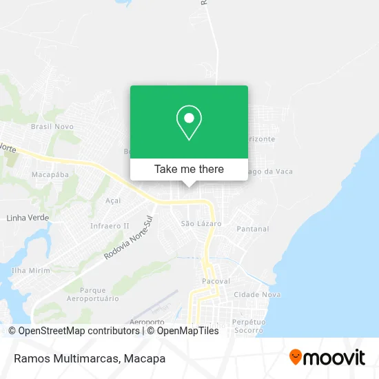 Ramos Multimarcas map