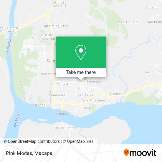 Pink Modas map