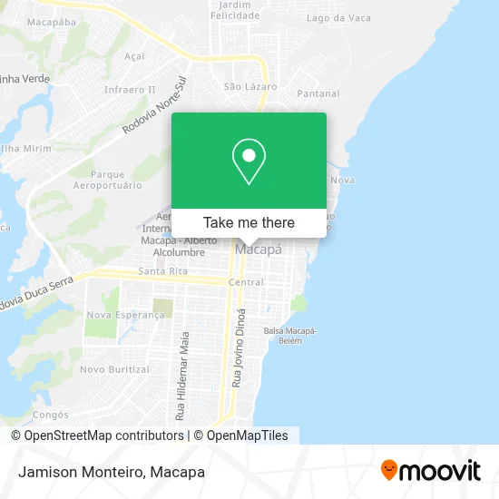 Jamison Monteiro map