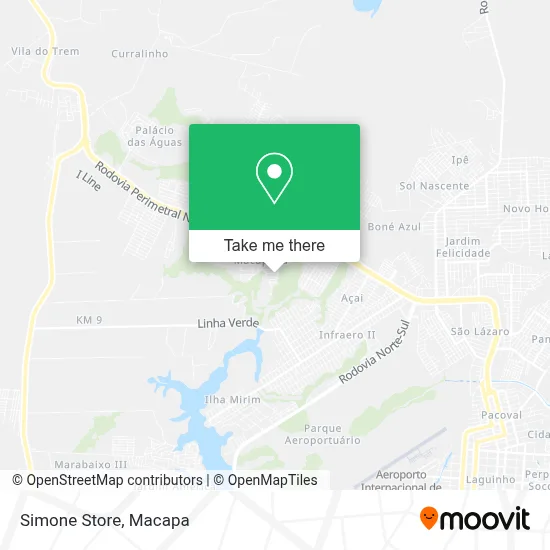 Simone Store map
