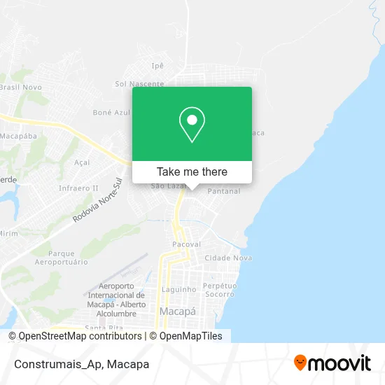 Construmais_Ap map