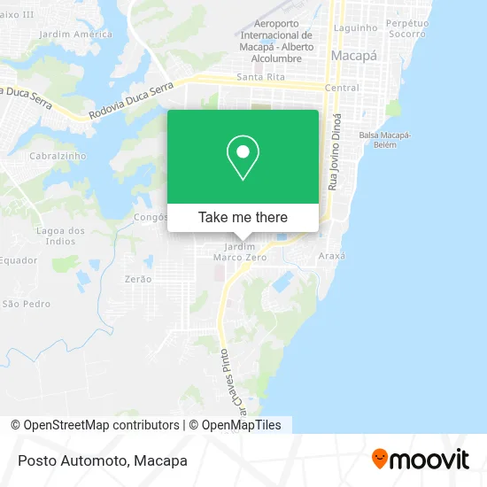 Posto Automoto map
