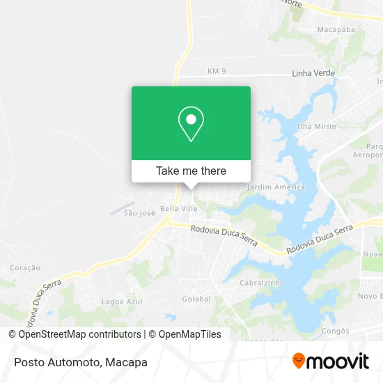 Posto Automoto map