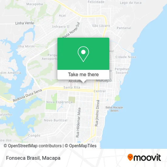 Fonseca Brasil map