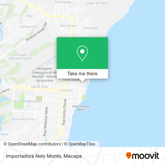 Importadora Nely Monte map