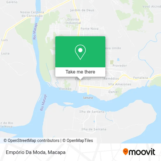 Empório Da Moda map