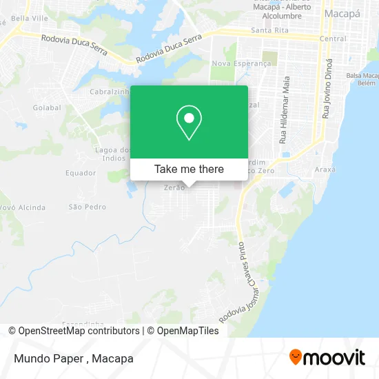 Mundo Paper ️ map