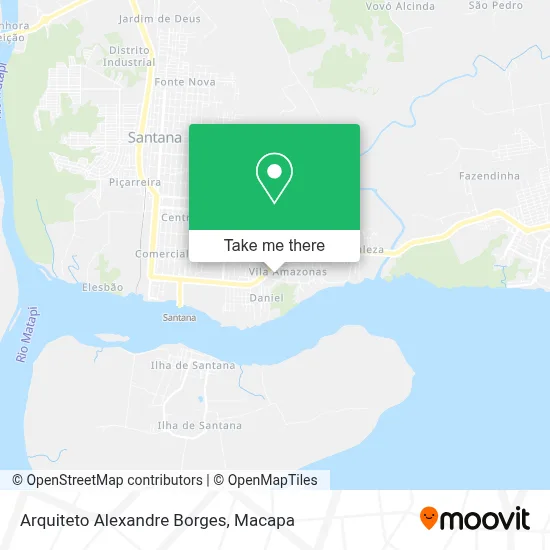 Arquiteto Alexandre Borges map