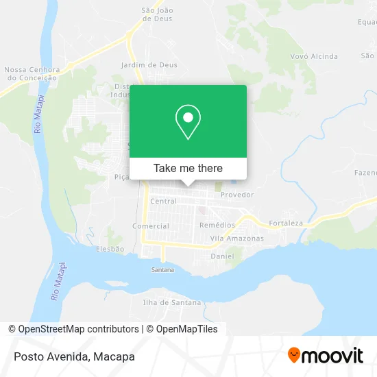 Posto Avenida map