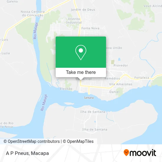 A P Pneus map