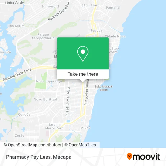 Pharmacy Pay Less map