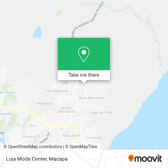Loja Moda Center map
