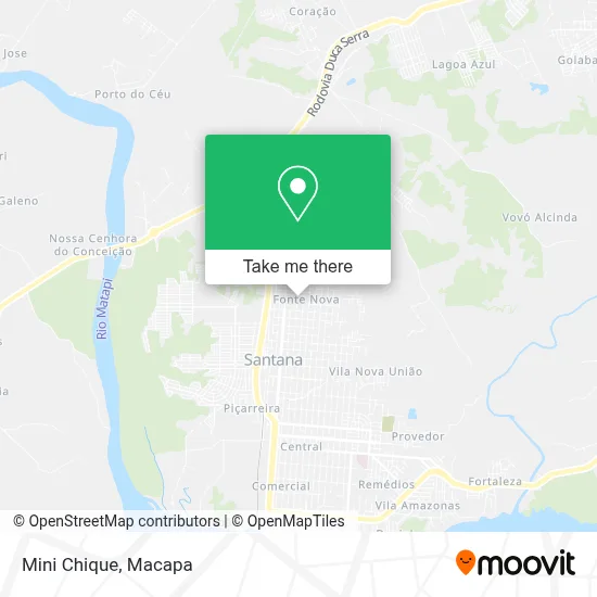 Mini Chique map