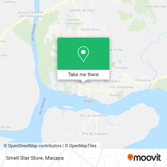 Smell Star Store map