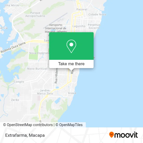 Extrafarma map