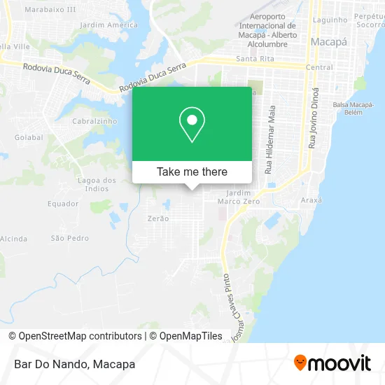Bar Do Nando map