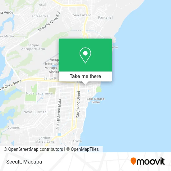 Secult map