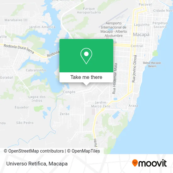 Universo Retifica map