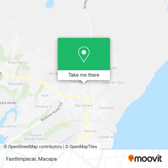 Fastlimpacar map