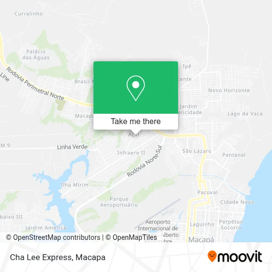 Cha Lee Express map