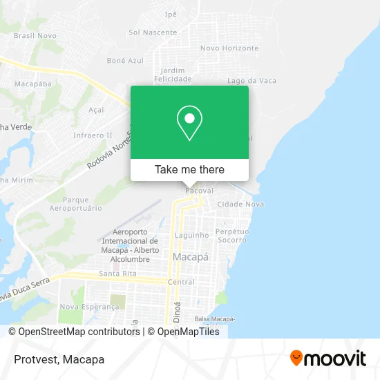 Protvest map