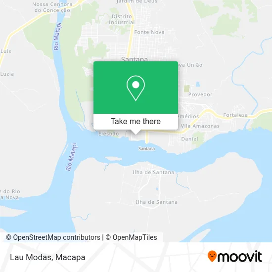 Lau Modas map