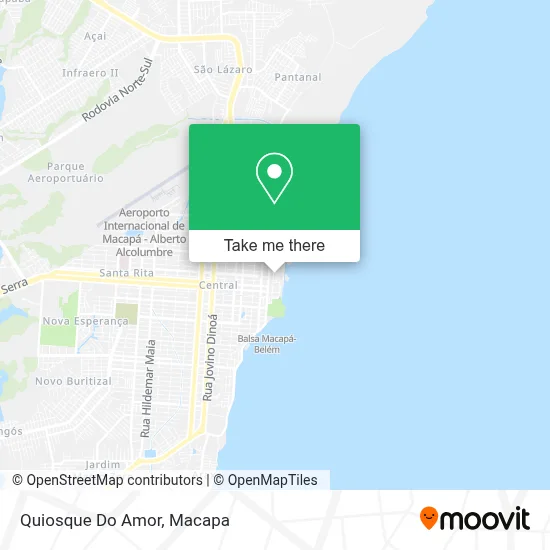 Quiosque Do Amor map