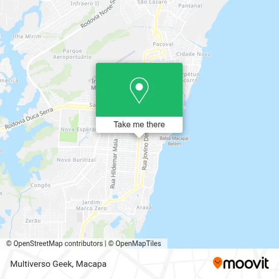 Multiverso Geek map