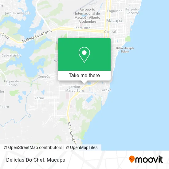 Delicías Do Chef map