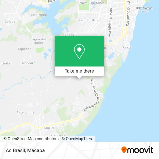 Ac Brasil map