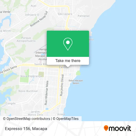 Expresso 156 map
